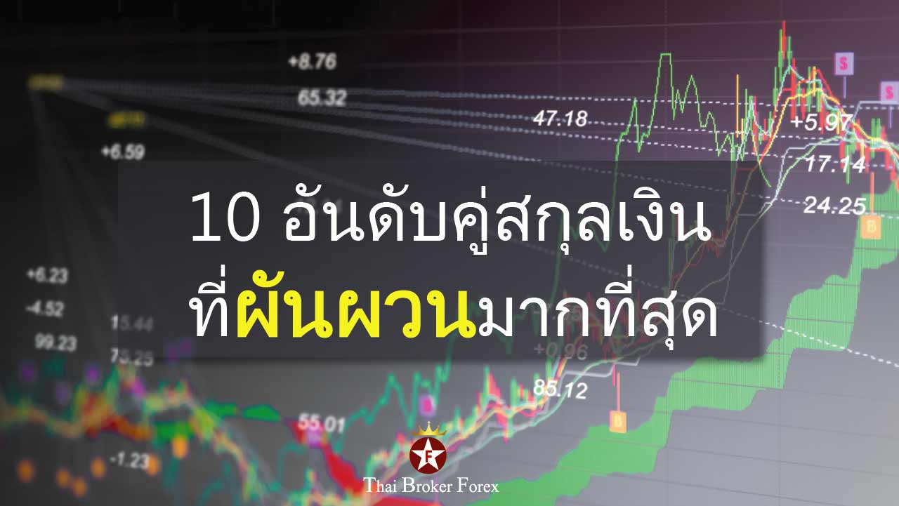 10 อันดับคู่สกุลเงินที่ผันผวนมากที่สุด